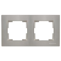 Рамка 2-ая горизонтальная титан, RITA, MUTLUSAN Рамка 2-ая горизонтальная титан, RITA, MUTLUSAN