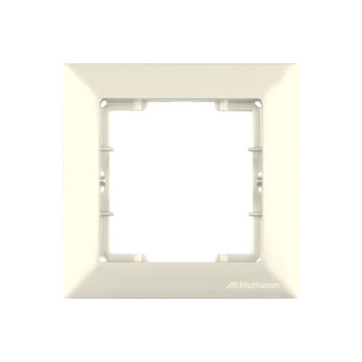 Рамка 1-ая кремовая, DARIA, MUTLUSAN Рамка 1-ая кремовая, DARIA, MUTLUSAN