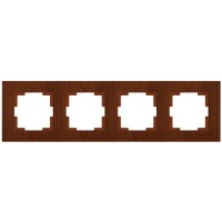 Рамка 4-ая горизонтальная орех, RITA, MUTLUSAN Рамка 4-ая горизонтальная орех, RITA, MUTLUSAN