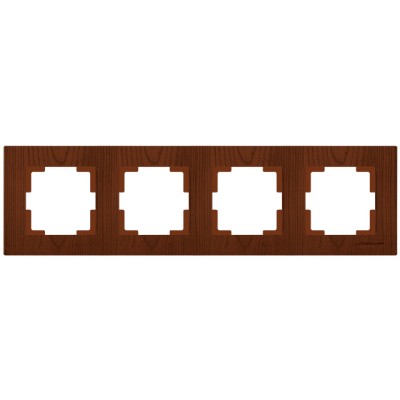 Рамка 4-ая горизонтальная орех, RITA, MUTLUSAN