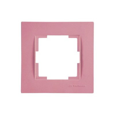 Рамка 1-ая розовая, RITA, MUTLUSAN Рамка 1-ая розовая, RITA, MUTLUSAN