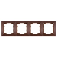 Рамка 4-ая горизонтальная орех, DARIA, MUTLUSAN Рамка 4-ая горизонтальная орех, DARIA, MUTLUSAN