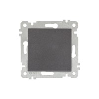 Выключатель 1-клав. двухполюсный (скрытый, без рамки, винт. зажим) дымчатый, RITA, MUTLUSAN Выключатель 1-клав. двухполюсный (скрытый, без рамки, винт. зажим) дымчатый, RITA, MUTLUSAN