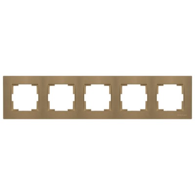 Рамка 5-ая горизонтальная золотая, RITA, MUTLUSAN