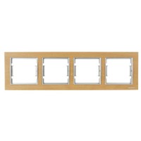 Рамка 4-ая горизонтальная дерево бук ELITRA, MUTLUSAN Рамка 4-ая горизонтальная дерево бук ELITRA, MUTLUSAN