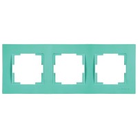 Рамка 3-ая горизонтальная зеленая, RITA, MUTLUSAN