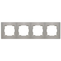 Рамка 4-ая горизонтальная титан, RITA, MUTLUSAN Рамка 4-ая горизонтальная титан, RITA, MUTLUSAN