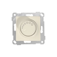 Выключатель поворотный (диммер) (скрытый, без рамки, винт. зажим, 600Вт) кремовый, RITA, MUTLUSAN Выключатель поворотный (диммер) (скрытый, без рамки, винт. зажим, 600Вт) кремовый, RITA, MUTLUSAN