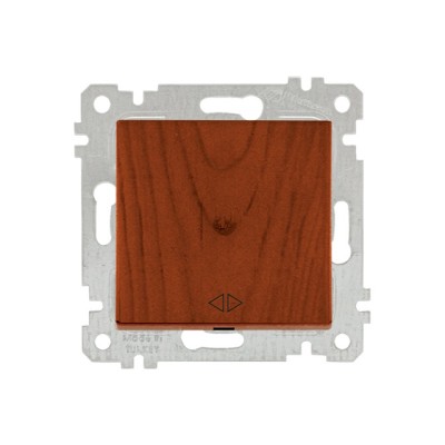 Выключатель промежуточный многопозиционный (скрытый, без рамки, пруж. зажим) вишня, RITA, MUTLUSAN Выключатель промежуточный многопозиционный (скрытый, без рамки, пруж. зажим) вишня, RITA, MUTLUSAN