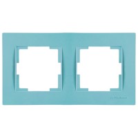 Рамка 2-ая горизонтальная синяя, RITA, MUTLUSAN Рамка 2-ая горизонтальная синяя, RITA, MUTLUSAN