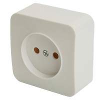 Розетка 1-местная б/з открытой установки, STEKKER, 250В, 10А, IP20, серия София, белый, MST10-11-01 49301 Розетка 1-местная б/з открытой установки, STEKKER, 250В, 10А, IP20, серия София, белый, MST10-11-01 49301