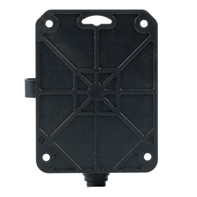 Розетка переносная 1-местная c/з STEKKER, RST16-1-44, 250В, 16А, IP44, черный 50804