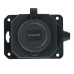 Розетка переносная 1-местная c/з STEKKER, RST16-1-44, 250В, 16А, IP44, черный 50804