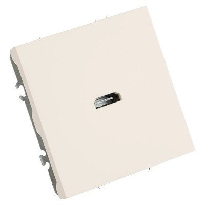 Розетка HDMI 2.0 Type A (механизм), STEKKER, серия Эмили, RST00-5118-08, кашемир, soft touch 50169