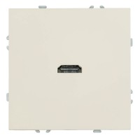 Розетка HDMI 2.0 Type A (механизм), STEKKER, серия Эмили, RST00-5118-08, кашемир, soft touch 50169