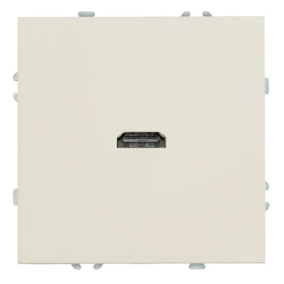 Розетка HDMI 2.0 Type A (механизм), STEKKER, серия Эмили, RST00-5118-08, кашемир, soft touch 50169