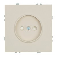 Розетка 1-местная с защитной шторкой (механизм), STEKKER, б/з, 250В, 16А, серия Эмили, RST16-5109-08, кашемир, soft touch 49902