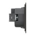 Розетка HDMI 2.0 Type A (механизм), STEKKER, серия Мия, RST00-3118-05, черный бархат 50828