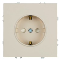 Розетка 1-местная с защитной шторкой с/з (механизм), STEKKER, 250В, 16А, серия Эмили, RST16-5110-08, кашемир, soft touch 49906