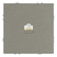 Розетка компьютерная 1-местная RJ-45 (механизм), STEKKER, серия Эмили, RST00-5117-09, антрацит, soft touch 49925 Розетка компьютерная 1-местная RJ-45 (механизм), STEKKER, серия Эмили, RST00-5117-09, антрацит, soft touch 49925