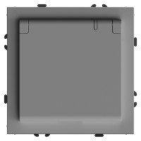 Розетка 1-местная с крышкой с защ. штор, STEKKER, с/з, 250В, 16А, серия Эмили, RST16-5112-10, платиново-серый, soft touch 49959 Розетка 1-местная с крышкой с защ. штор, STEKKER, с/з, 250В, 16А, серия Эмили, RST16-5112-10, платиново-серый, soft touch 49959