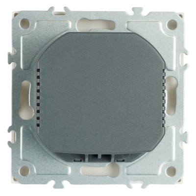 Розетка 1-местная з/ш с/з 16А + USB + Type C (механизм), Stekker, 250В, 20W, серия Эмили, белый фарфор, soft-touch, RST16-5119-01 50217