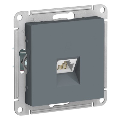 ATLASDESIGN РОЗЕТКА компьютерная RJ45 кат. 5e, механизм, ГРИФЕЛЬ