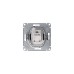 ATLASDESIGN РОЗЕТКА компьютерная RJ45 кат. 5e, механизм, ГРИФЕЛЬ