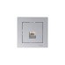 ATLASDESIGN РОЗЕТКА компьютерная RJ45 кат. 5e, механизм, АЛЮМИНИЙ