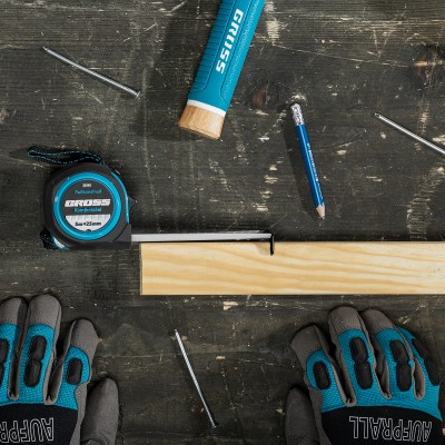 Рулетка Komfortabel 5 м х 25 мм,обрезиненный корпус Gross Рулетка Komfortabel 5 м х 25 мм,обрезиненный корпус Gross