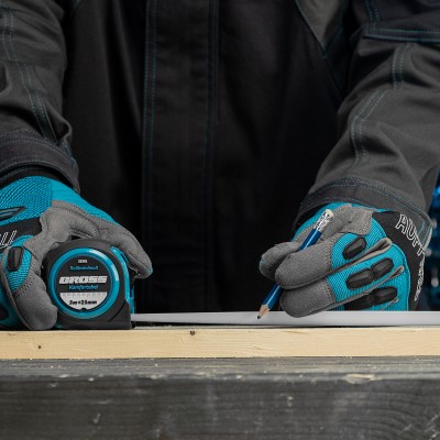 Рулетка Komfortabel 5 м х 25 мм,обрезиненный корпус Gross Рулетка Komfortabel 5 м х 25 мм,обрезиненный корпус Gross