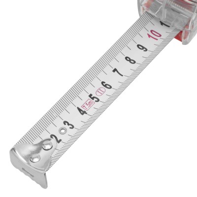 Рулетка Crystal,7,5 м х 25 мм,корпус из поликарбоната Matrix