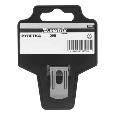 Рулетка Chrom,2 м x 13 мм,хромированный корпус Matrix Рулетка Chrom,2 м x 13 мм,хромированный корпус Matrix
