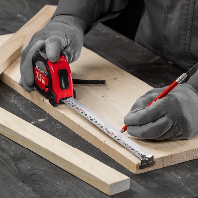 Рулетка Status Magnet fixation,7,5 м х 25 мм,обрезиненный корпус,зацеп с магнитом Matrix Рулетка Status Magnet fixation,7,5 м х 25 мм,обрезиненный корпус,зацеп с магнитом Matrix