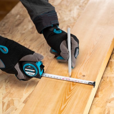 Рулетка Komfortabel 3 м х 19 мм,обрезиненный корпус Gross Рулетка Komfortabel 3 м х 19 мм,обрезиненный корпус Gross