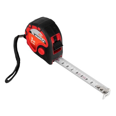 Рулетка Status 3 fixations,3 м х 16 мм,двухкомпонентный корпус,3 фиксации ленты Matrix Рулетка Status 3 fixations,3 м х 16 мм,двухкомпонентный корпус,3 фиксации ленты Matrix