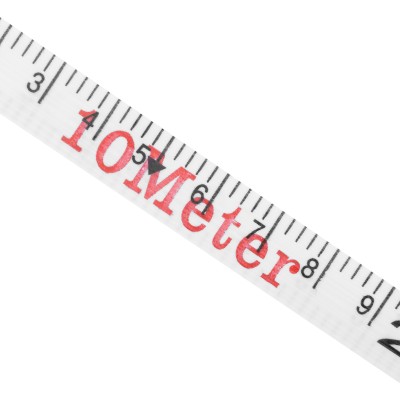 Рулетка геодезическая, 10 м х 12,5 мм, лента ПВХ, закрытый круглый корпус Sparta