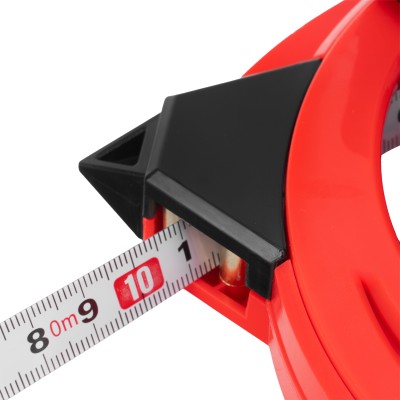 Рулетка геодезическая, 50 м х 12,5 мм, металлическая лента, закрытый корпус Matrix Рулетка геодезическая, 50 м х 12,5 мм, металлическая лента, закрытый корпус Matrix