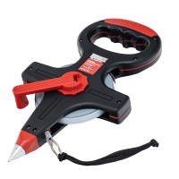 Рулетка геодезическая, 50 м х 12,5 мм, металлическая лента, открытый корпус Matrix Рулетка геодезическая, 50 м х 12,5 мм, металлическая лента, открытый корпус Matrix