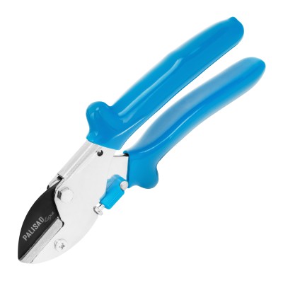 Секатор с наковальней, 170 мм, усиленный, рукоятки в ПВХ-оболочке, Luxe, Palisad