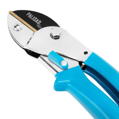 Секатор с наковальней, 205 мм, усиленный, рукоятки в ПВХ-оболочке, Luxe, Palisad Секатор с наковальней, 205 мм, усиленный, рукоятки в ПВХ-оболочке, Luxe, Palisad