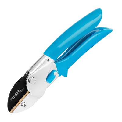 Секатор с наковальней, 205 мм, усиленный, рукоятки в ПВХ-оболочке, Luxe, Palisad