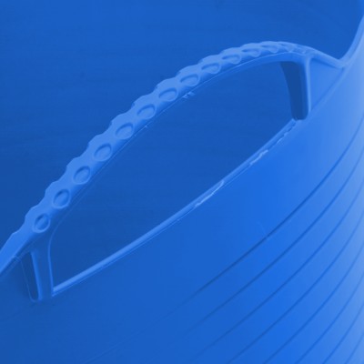 Ведро гибкое сверхпрочное, 28 л, синее, Сибртех