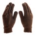 Перчатки трикотажные, двойные, верблюжья и овечья шерсть, ПВХ покрытие, Сибртех