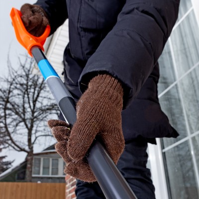 Перчатки трикотажные, двойные, верблюжья и овечья шерсть, ПВХ покрытие, Сибртех