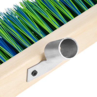 Щетка профессиональная для пола 400 мм, шестирядная, длинная щетина, железная тулейка , без черенка Сибртех