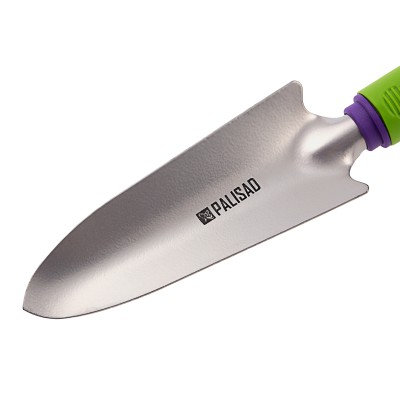 Совок посадочный узкий, 62 х 315 мм, стальной, пластиковая рукоятка, Connect, Palisad Совок посадочный узкий, 62 х 315 мм, стальной, пластиковая рукоятка, Connect, Palisad