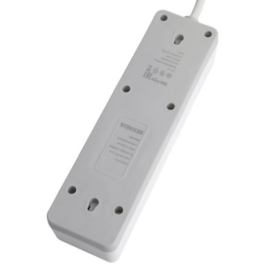 HM20-31-02 Сетевой фильтр 3-местный с/з 3x1мм2, 1,8 м, 230В, 13А, серия Optima, белый HM20-31-02 Сетевой фильтр 3-местный с/з 3x1мм2, 1,8 м, 230В, 13А, серия Optima, белый