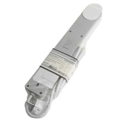 Сетевой фильтр 6-местный с/з STEKKER HM20-61-02 3x1мм2, 1,8 м, серия Optima, белый 50095