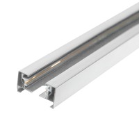 Шинопровод для трековых однофазных светильников, белый, 3м, в наборе токоввод, заглушка, крепление, CAB1007 Артикул 51889 Шинопровод для трековых однофазных светильников, белый, 3м, в наборе токоввод, заглушка, крепление, CAB1007 Артикул 51889